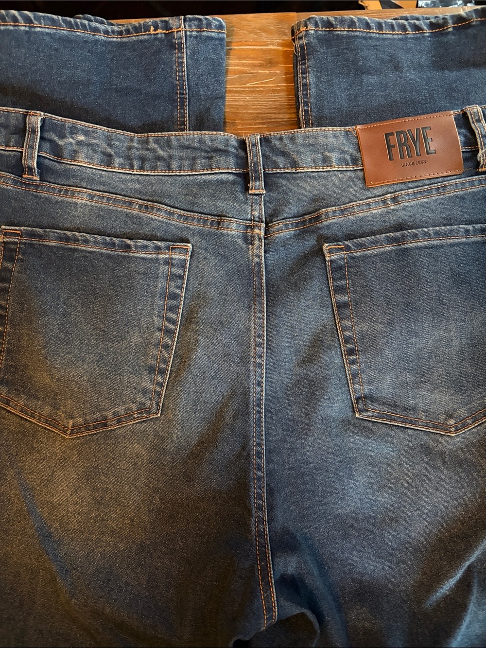 Frye High Rise Cuff Denim Jeans in Amari Wash - Picture 13 of 15